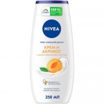 Гель-уход Nivea для душа Крем абрикос, 250мл Гель-уход Nivea для душа Крем абрикос, 250мл