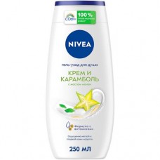 Гель-уход Nivea для душа Крем карамболь, 250мл в магазинах Перекресток