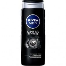 Гель Nivea Men для душа Сила угля мужской, 500мл в магазинах Перекресток
