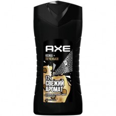 Гель Axe для душа Кожа и печеньки мужской, 250мл в магазинах Перекресток