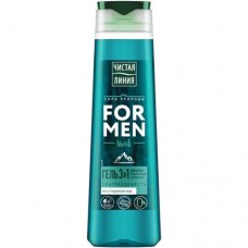 Гель для душа Чистая Линия 3в1, 400мл в магазинах Перекресток