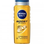 Гель для душа Nivea Men Boost 3в1 для тела-лица-волос, 500мл Гель для душа Nivea Men Boost 3в1 для тела-лица-волос, 500мл
