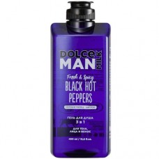 Гель для душа 3 в 1 Горячие Черные Перцы man, 460мл в магазинах Перекресток