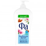 Крем-гель Фа Миндальный Йогурт Бережный Уход ухаживающий для душа, 750мл Крем-гель Фа Миндальный Йогурт Бережный Уход ухаживающий для душа, 750мл