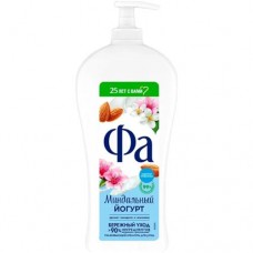 Крем-гель Фа Миндальный Йогурт Бережный Уход ухаживающий для душа, 750мл в магазинах Перекресток