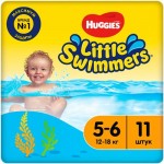 Подгузники-трусики Huggies Little Swimmers Ė5-6 12-18кг, 11шт Подгузники-трусики Huggies Little Swimmers Ė5-6 12-18кг, 11шт
