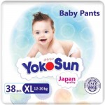 Подгузники-трусики YokoSun XL 12-20кг, 38шт