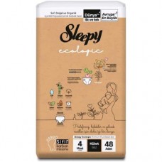 Подгузники-трусики Sleepy Ecologic Maxi детские 7-16кг, 48шт в магазинах Перекресток