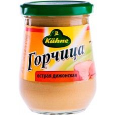 Горчица Kuhne Дижонская острая, 250г в магазинах Перекресток