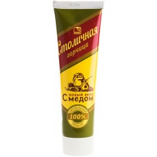 Горчица Столичная С мёдом, 100г в магазинах Перекресток