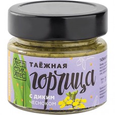 Горчица ЛесДеликатес Таёжная с диким чесноком, 100г в магазинах Перекресток