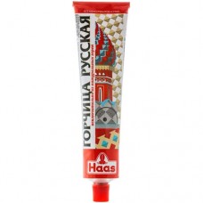 Горчица Haas Русская, 200г в магазинах Перекресток