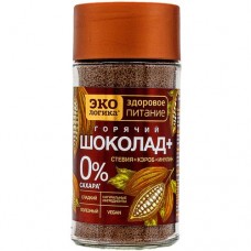 Какао-напиток Экологика Горячий шоколад плюс растворимый, 125г в магазинах Перекресток
