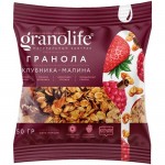 Гранола Granolife клубника-малина, 50г