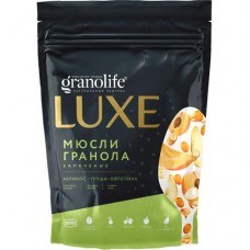 Гранола Granolife Luxe Абрикос-Груша-Облепиха-Орехи-Семена Льна, 300г в магазинах Перекресток