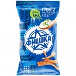 Гренки Фишка со вкусом альпийской сметаны с луком, 120г