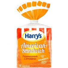 Хлеб Harry's American Sandwich пшеничный с отрубями, 515г в магазинах Перекресток