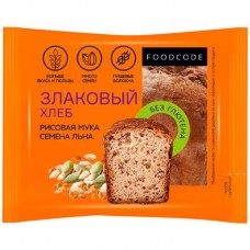 Хлеб Foodcode злаковый, 200г в магазинах Перекресток