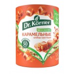 Хлебцы Dr.Korner Карамельные кукурузно-рисовые без глютена, 90г Хлебцы Dr.Korner Карамельные кукурузно-рисовые без глютена, 90г