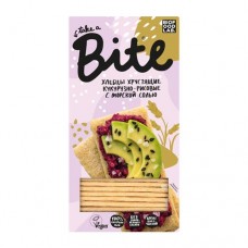 Хлебцы Take a Bite кукурузно-рисовые с морской солью хрустящие, 150г в магазинах Перекресток