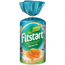 Хлебцы Fitstart Морская соль рисовые цельнозерновые с пророщенными зёрнами, 90г в магазинах Перекресток