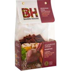Хлебцы Baker House Итальянские овощной микс, 250г в магазинах Перекресток