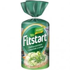 Хлебцы Fitstart Укроп с солью рисовые, 100г в магазинах Перекресток