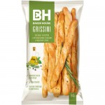 Хлебные палочки Baker House Grissini с итальянскими травами и морской солью, 80г