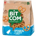 Крендель Bitcom с морской солью, 130г