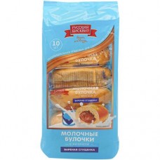 Булочки Русский Бисквит молочные с начинкой из варёной сгущенки, 350г в магазинах Перекресток