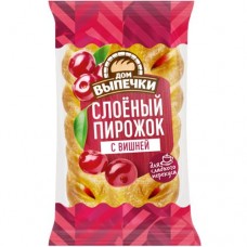 Пирожок Дом Выпечки слоёный с вишней, 70г в магазинах Перекресток