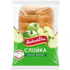 Слойка Хлебный Дом Спелое яблоко, 55г в магазинах Перекресток