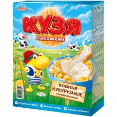 Хлопья Кузя Лакомкин кукурузные глазированные, 250г в магазинах Перекресток