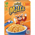 Хлопья кукурузные Mini Mills медовые, 200г