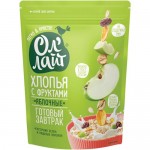 Хлопья Ол'Лайт Яблочные с фруктами, 300г
