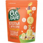 Хлопья Ол'Лайт Тропические с фруктами, 300г