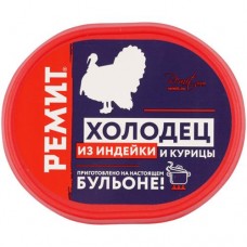 Холодец Ремит из индейки и курицы, 400г в магазинах Перекресток