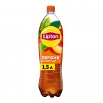 Холодный чай Lipton Персик, 1.5л