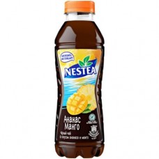 Напиток безалкогольный Nestea Чёрный чай со вкусом манго и ананаса негазированный, 500мл в магазинах Перекресток