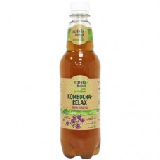 Напиток на чайном грибе Kombucha relax с цветами липы и чабрецом Зелёная Линия, 555мл в магазинах Перекресток