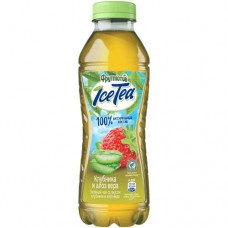 Напиток сокосодержащий Фрутмотив Зелёный чай клубника и алоэ вера негазированный, 500мл в магазинах Перекресток