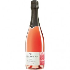 Вино игристое Pierre Trichet l'Authentique Brut Rose Champagne AOC розовое сухое 12%, 750мл в магазинах Перекресток