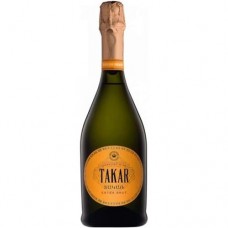 Вино игристое Takar белое экстра брют, 750мл в магазинах Перекресток