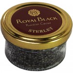 Икра стерляди Royal Black зернистая пастеризованная, 50г