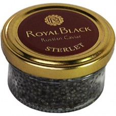 Икра стерляди Royal Black зернистая пастеризованная, 50г в магазинах Перекресток
