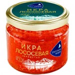 Икра лососёвая горбуши Русское Море зернистая, 310г