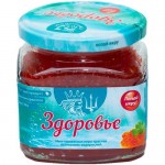 Икра имитированная Здоровье красная из морских водорослей со вкусом лососёвой икры, 420г