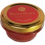 Икра Royal Black зернистая лососевых рыб фасованная соленая, 120г