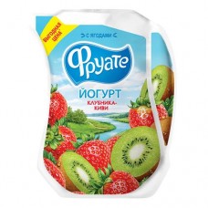 Йогурт Фруате питьевой клубника-киви 1.5%, 950мл в магазинах Перекресток