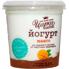 Йогурт Царка манго 3.5%, 400г в магазинах Перекресток